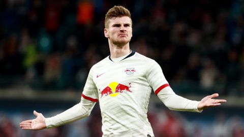 Timo Werner, actual goleador de la Bundesliga.