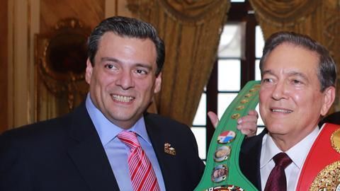 Mauricio Sulaimán fue recibido por el Presidente de Panamá