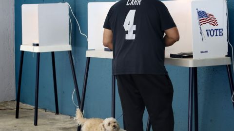 En Texas los votantes se encuentran listos.