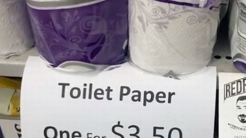 El precio del papel higiénico se dispara.