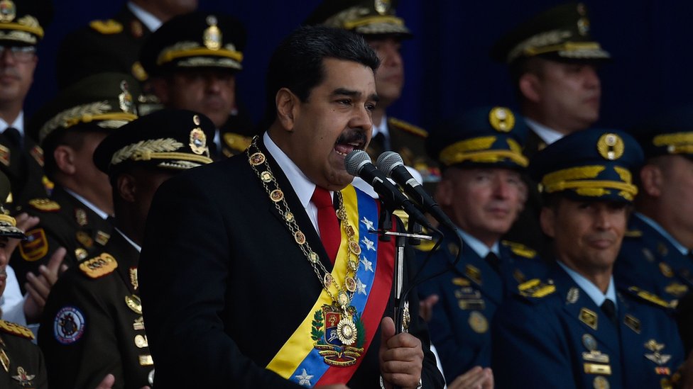 El apoyo de los militares es considerado clave para que Nicolás Maduro se mantenga en el poder en Venezuela.
