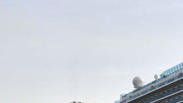 El crucero Diamond Princess.