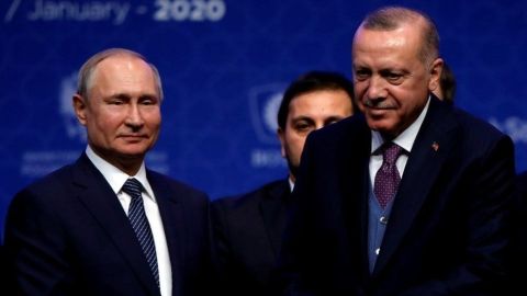Putin negoció con Erdogan, un cese el fuego en Idlib.