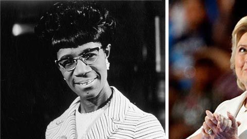 Mujeres demócratas que han querido llegar a la Casa Blanca: Shirley Chisholm, Hillary Clinton, Elizabeth Warren.
