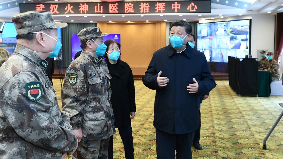Coronavirus: el sorpresivo mensaje de Xi Jinping con su primera visita a la zona cero en China