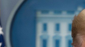 Trump anunció las nuevas restricciones en la frontera.