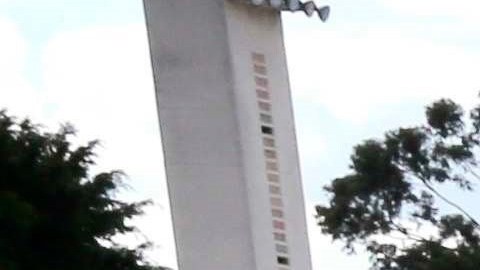 El gobierno de Sao Paulo levantó un hospital de campaña en el histórico estadio Pacaembu.