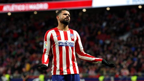 Diego Costa es clave en el Atlético de Madrid.
