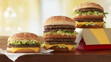 Ahora tendrás la porción exacta de Big Mac que necesitas.