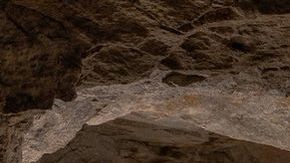 Estancia de la casa cueva en Bisbee, Arizona.