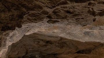 Estancia de la casa cueva en Bisbee, Arizona.