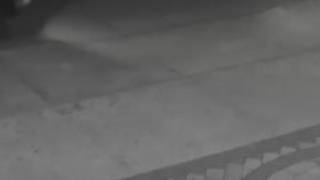 Quema de una bandera en la puerta