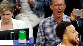 Stephen Curry y los Warriors no tendrán fans en su arena el jueves.