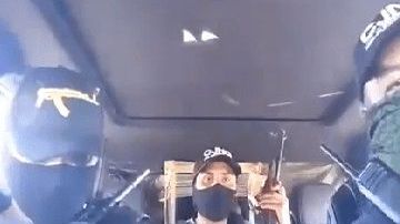 Presuntos sicarios del cártel Jalisco Nueva Generación.