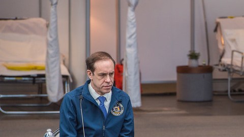 1,000 nuevas camas están disponibles en hospital improvisado en Javits Center en Manhattan.