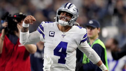 Prescott logró imponer una marca para los Cowboys que había permanecido intacta por 14 años.