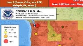 Reporte del DHS sobre coronavirus.