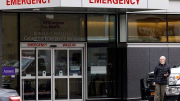 Sala de emergencias en hospital NYU.