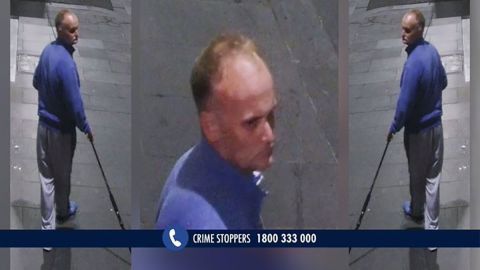El sospechoso de robar el collar.