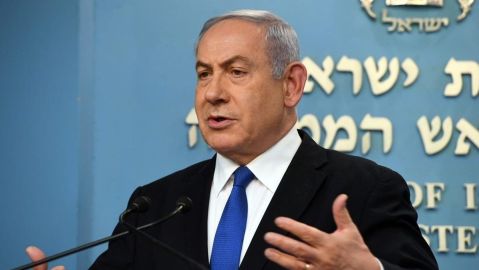 Primer ministro de Israel, Benjamin Netanyahu.