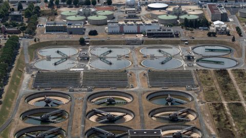 Planta de tratamiento de aguas.