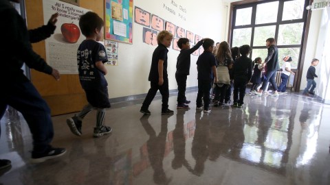 Niños en escuela pública de San Francisco.