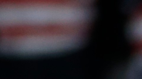 El presidente Trump durante mitin del martes en Carolina del Norte.