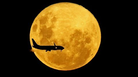 Superluna desde Curitiba, Brazil.