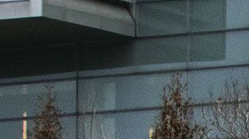 Una morgue improvisada frente al Hospital Bellevue en la ciudad de Nueva York.