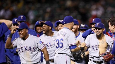Los Rangers esperan el aporte ofensivo de Gallo.