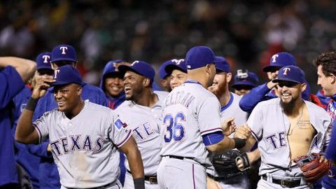 Los Rangers esperan el aporte ofensivo de Gallo.