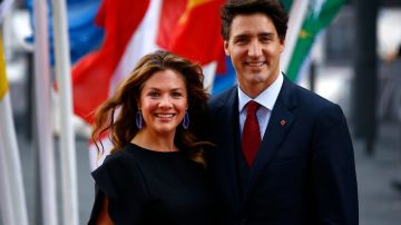 Justin Trudeau y su esposa, Sophie, están en cuarentena.