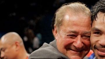 El promotor Bob Arum y Manny Pacquiao hicieron una gran mancuerna por muchos años.