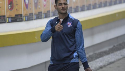 Lucas Passerini, delantero del Cruz Azul.