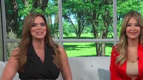 Myrka Dellanos en 'Un Nuevo Día'.