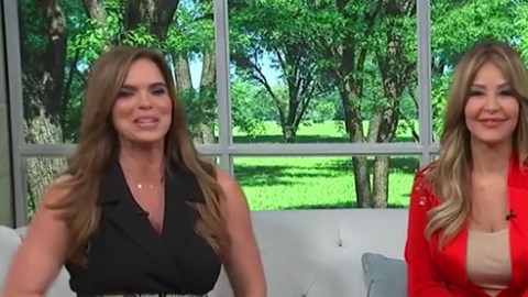 Myrka Dellanos en 'Un Nuevo Día'.