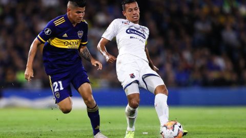 Jorman Campuzano, jugador de Boca Juniors.