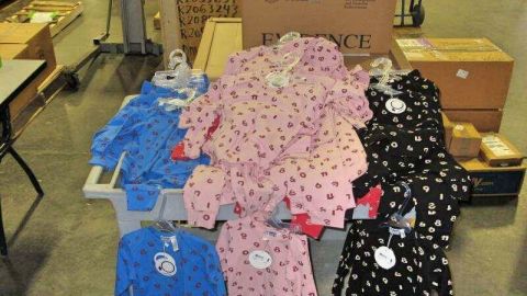 Pijamas ardientes.