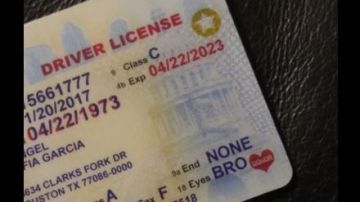Licencia de conducir emitidas a inmigrantes.