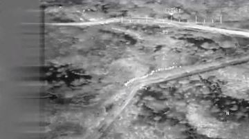 La vista del dron.