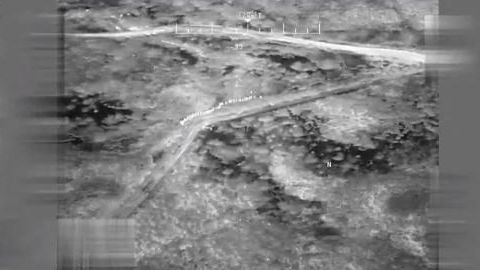 La vista del dron.