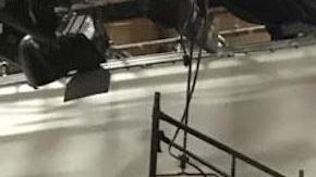 Olimpia Silva (en la extrema izquierda) con algunas de sus estudiantes en el IPN.