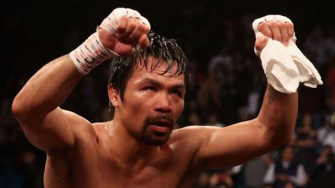Manny Pacquiao se realizó una prueba, en la que dio negativo a coronavirus.