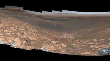 Curiosity de la NASA capturó su panorama de alta resolución de la superficie marciana entre el 24 de noviembre y el 1 de diciembre de 2019.