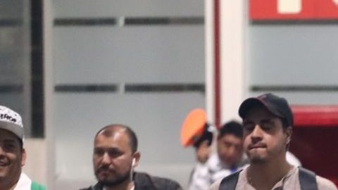 Viajeros mexicanos.