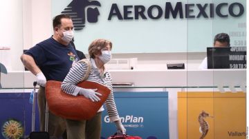 Ante la pandemia de covid-19, Grupo Aeroméxico toma medidas.