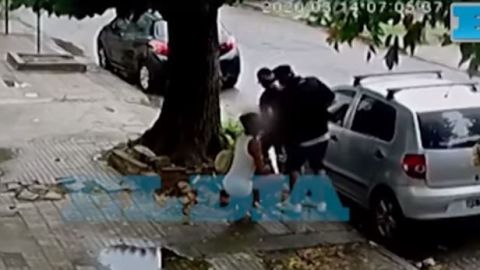 La mujer y el asaltante eran cómplices.