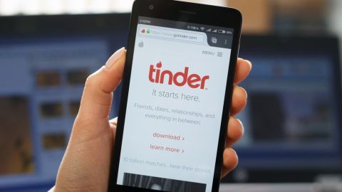 Tinder fue de las apps mejor calificadas.