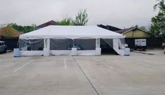 Un sitio de autoservicio para exámenes en Houston.