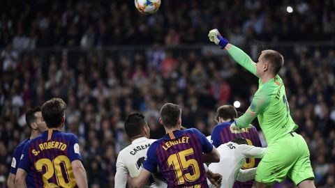Marc André ter Stegen, arquero del Barcelona.